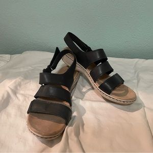 Clarks “ultimate comfort” collection sandals.